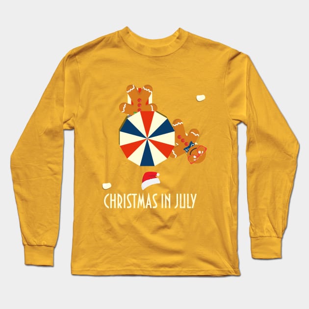 Christmas in July Long Sleeve T-Shirt by tatadonets